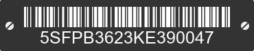 2019 PIONEER, PROWLER, & PROWLER LNYX Pioneer, Prowler, & Prowler Lnyx 5SFPB3623KE390047 VIN decoded