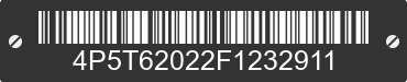 2015 PJ PJ 4P5T62022F1232911 VIN decoded
