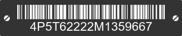 2021 PJ PJ 4P5T62222M1359667 VIN decoded