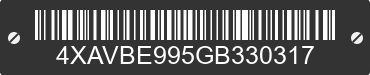 2016 POLARIS RZR 4XAVBE995GB330317 VIN decoded