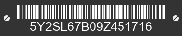 2009 PONTIAC Vibe 5Y2SL67B09Z451716 VIN decoded