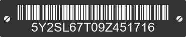 2009 PONTIAC Vibe 5Y2SL67T09Z451716 VIN decoded