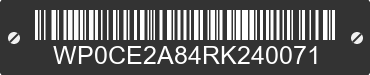 2024 PORSCHE 718 Spyder WP0CE2A84RK240071 VIN decoded