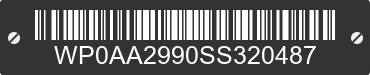 1995 PORSCHE 911 WP0AA2990SS320487 VIN decoded