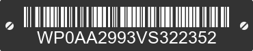 1997 PORSCHE 911 WP0AA2993VS322352 VIN decoded
