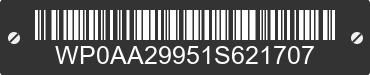 2001 PORSCHE 911 WP0AA29951S621707 VIN decoded