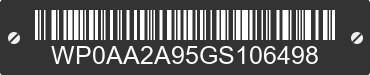2016 PORSCHE 911 WP0AA2A95GS106498 VIN decoded