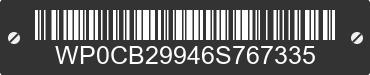 2006 PORSCHE 911 WP0CB29946S767335 VIN decoded