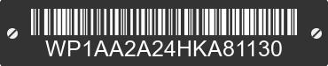 2017 PORSCHE Cayenne WP1AA2A24HKA81130 VIN decoded