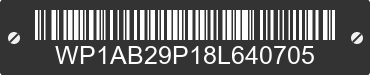 2008 PORSCHE Cayenne WP1AB29P18L640705 VIN decoded