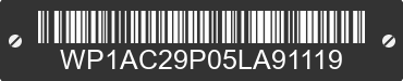 2005 PORSCHE Cayenne WP1AC29P05LA91119 VIN decoded