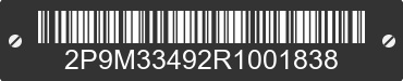 1994 PREVOST Bus Shell 2P9M33492R1001838 VIN decoded
