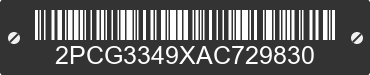 2010 PREVOST X3 Coach (Passenger & Commuter) 2PCG3349XAC729830 VIN decoded