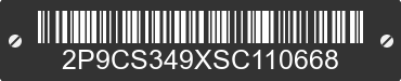 2025 PREVOST X3 Converted Coach Shell 2P9CS349XSC110668 VIN decoded