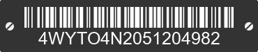 2005 R-VISION R-Vision 4WYTO4N2051204982 VIN decoded