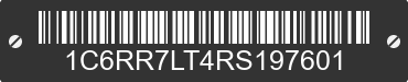 2024 RAM 1500 1C6RR7LT4RS197601 VIN decoded