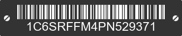 2023 RAM 1500 1C6SRFFM4PN529371 VIN decoded