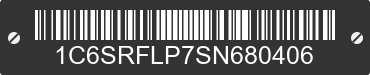 2025 RAM 1500 1C6SRFLP7SN680406 VIN decoded