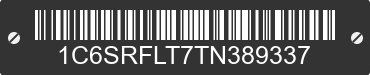 2026 RAM 1500 1C6SRFLT7TN389337 VIN decoded