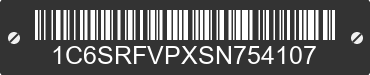 2025 RAM 1500 1C6SRFVPXSN754107 VIN decoded