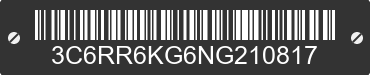 2022 RAM 1500 3C6RR6KG6NG210817 VIN decoded