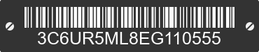 2014 RAM 2500 3C6UR5ML8EG110555 VIN decoded