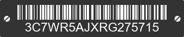 2024 RAM 2500 3C7WR5AJXRG275715 VIN decoded