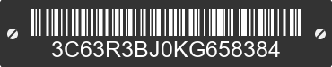 2019 RAM 3500 3C63R3BJ0KG658384 VIN decoded