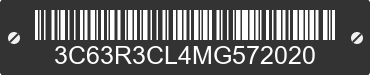 2021 RAM 3500 3C63R3CL4MG572020 VIN decoded