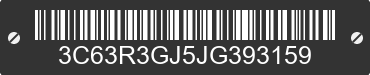 2018 RAM 3500 3C63R3GJ5JG393159 VIN decoded