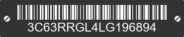 2020 RAM 3500 3C63RRGL4LG196894 VIN decoded
