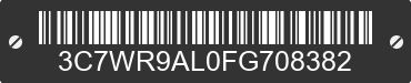 2015 RAM 3500 3C7WR9AL0FG708382 VIN decoded