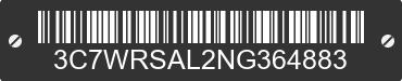 2022 RAM 3500 3C7WRSAL2NG364883 VIN decoded