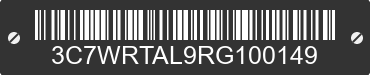 2024 RAM 3500 3C7WRTAL9RG100149 VIN decoded