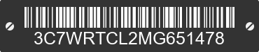 2021 RAM 3500 3C7WRTCL2MG651478 VIN decoded