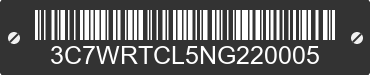 2022 RAM 3500 3C7WRTCL5NG220005 VIN decoded