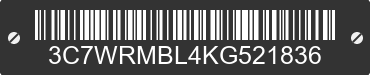 2019 RAM 5500 3C7WRMBL4KG521836 VIN decoded