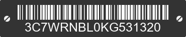 2019 RAM 5500 3C7WRNBL0KG531320 VIN decoded
