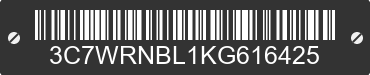 2019 RAM 5500 3C7WRNBL1KG616425 VIN decoded