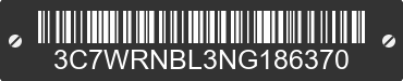 2022 RAM 5500 3C7WRNBL3NG186370 VIN decoded