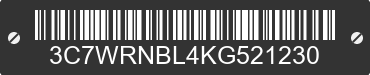 2019 RAM 5500 3C7WRNBL4KG521230 VIN decoded