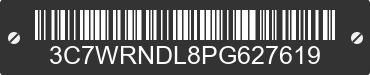 2023 RAM 5500 3C7WRNDL8PG627619 VIN decoded