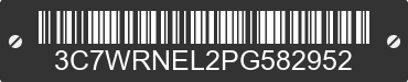 2023 RAM 5500 3C7WRNEL2PG582952 VIN decoded