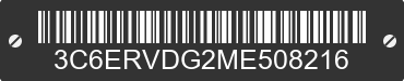 2021 RAM ProMaster 2500 3C6ERVDG2ME508216 VIN decoded