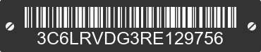 2024 RAM ProMaster 2500 3C6LRVDG3RE129756 VIN decoded