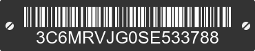 2025 RAM ProMaster 3500 3C6MRVJG0SE533788 VIN decoded