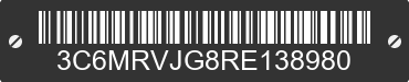 2024 RAM ProMaster 3500 3C6MRVJG8RE138980 VIN decoded