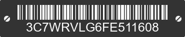 2015 RAM ProMaster 3500 3C7WRVLG6FE511608 VIN decoded