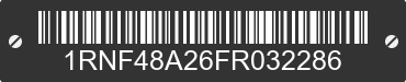2015 REITNOUER INC Reitnouer Inc 1RNF48A26FR032286 VIN decoded
