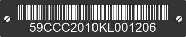2019 RIVERSIDE RV Riverside RV, Inc. 59CCC2010KL001206 VIN decoded